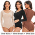 Comfort Sley® -  Bodysuit Long Sleeve Seamless