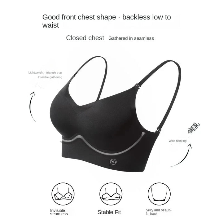 Slim U-Shaped Seamless Backless Bra