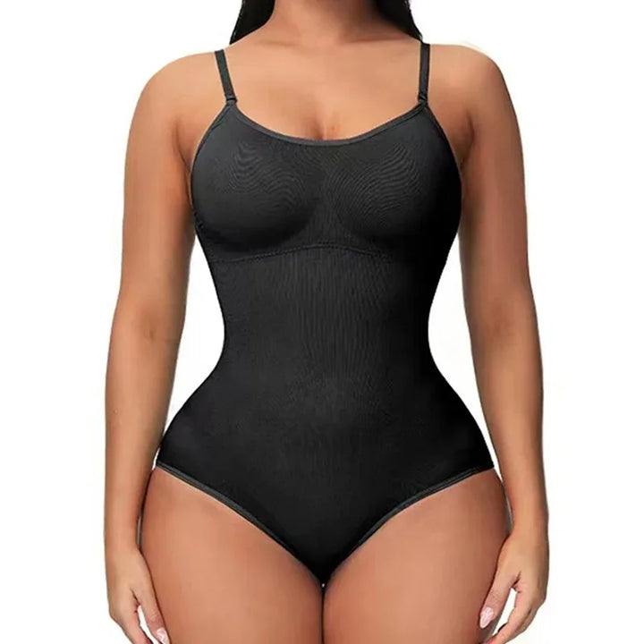 V-Neck Bodysuit Thin Straps