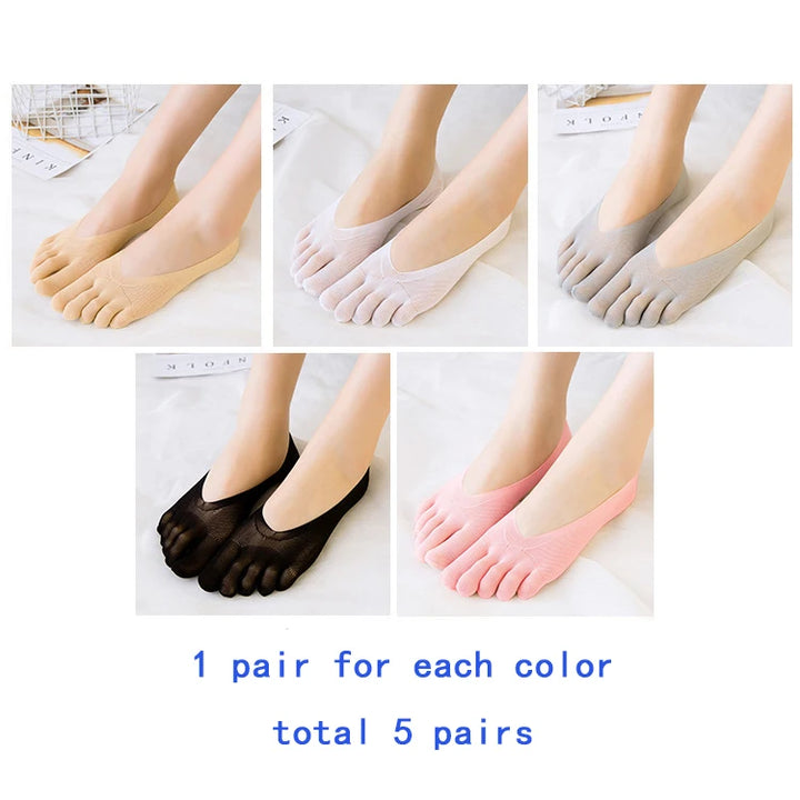 Velvet Five-Toe Socks (Buy 3 Get 5)