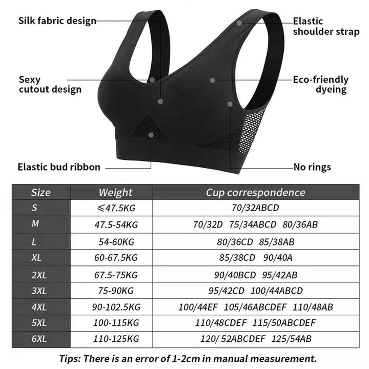 Seamless Sports Bra Fitness