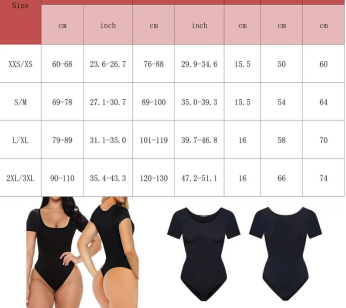 Comfort Sley® - Seamless Short Sleeve Bodysuit